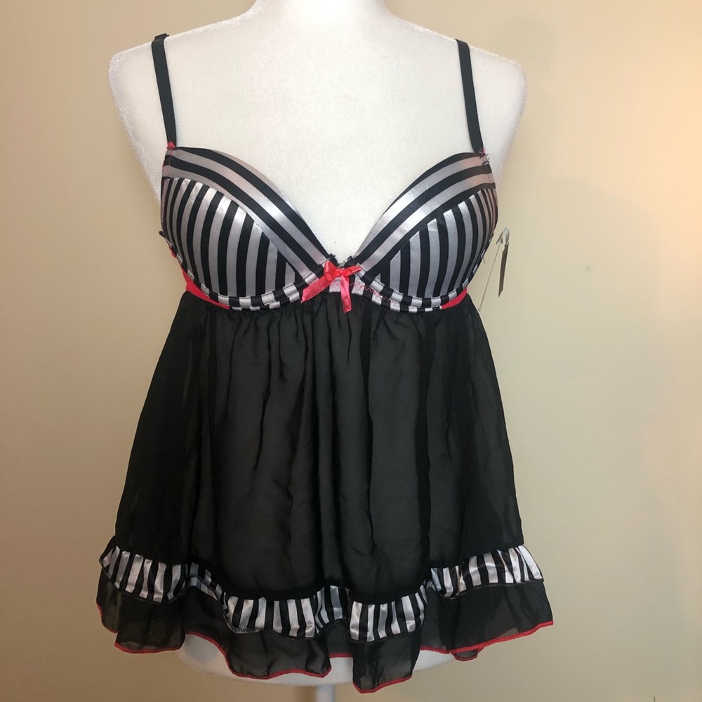 Hotkiss Intimates Lingerie Baby Doll Set